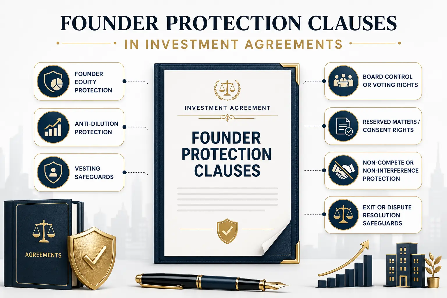 Founder Protection Clauses in Investment Agreements