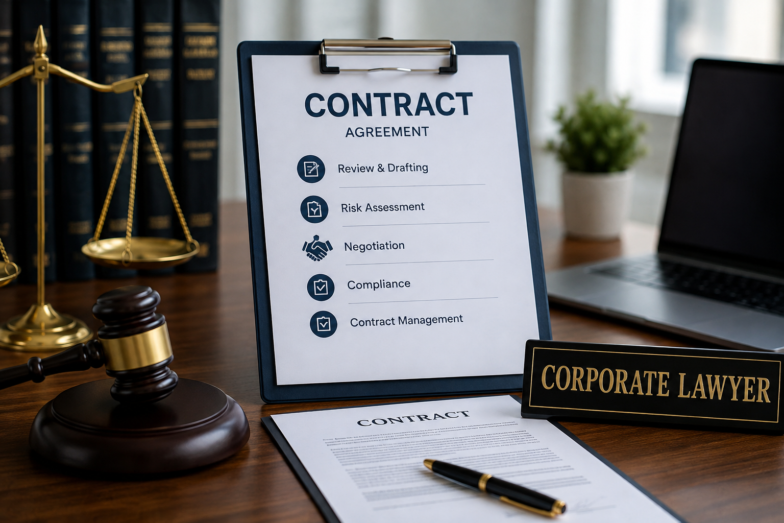 How Can a Corporate Lawyer Help in Contract Management for Businesses?