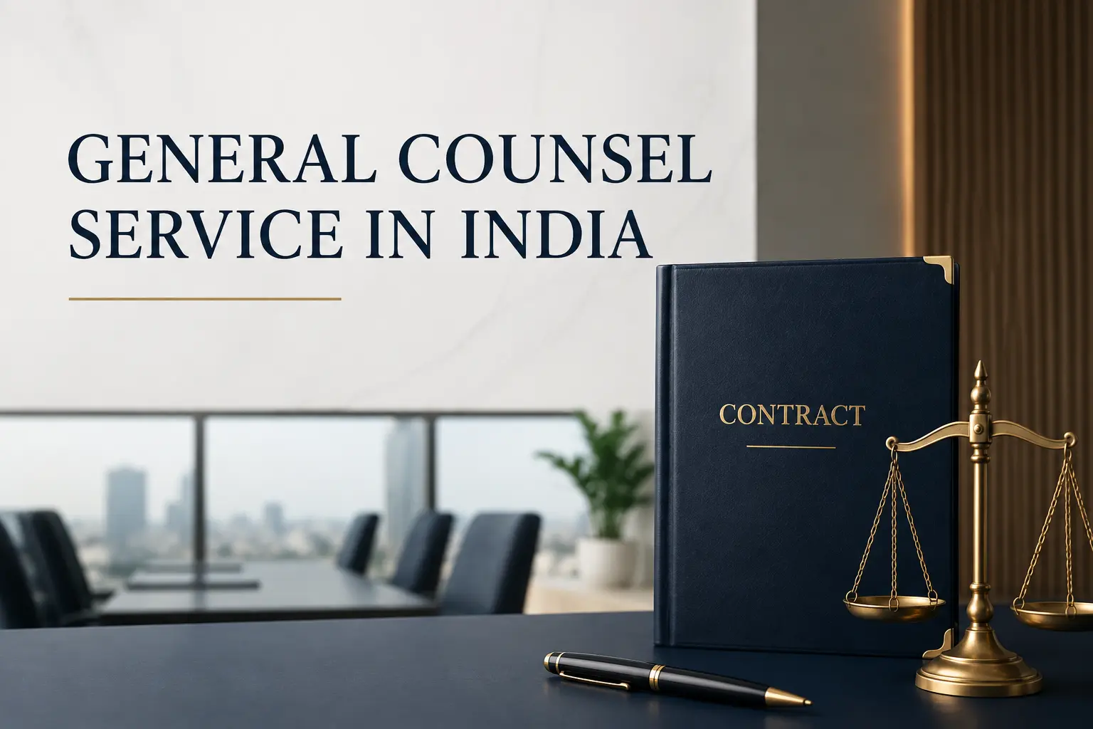 When Should a Business Hire a General Counsel Service in India?