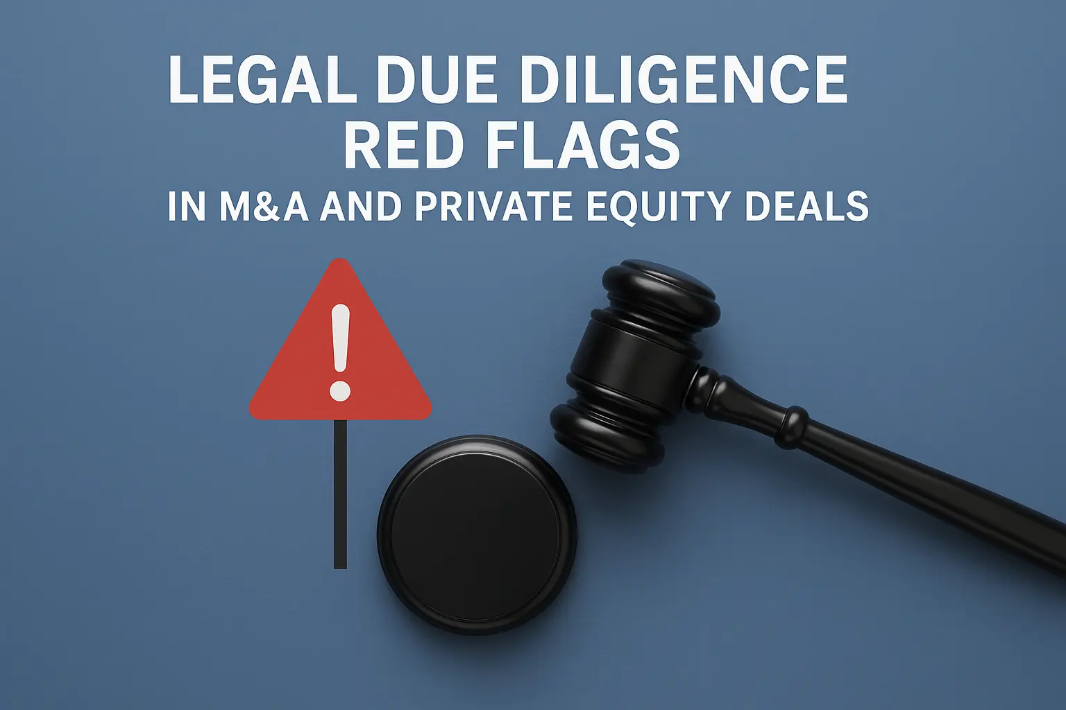Legal Due Diligence Red Flags in M&A and Private Equity Deals