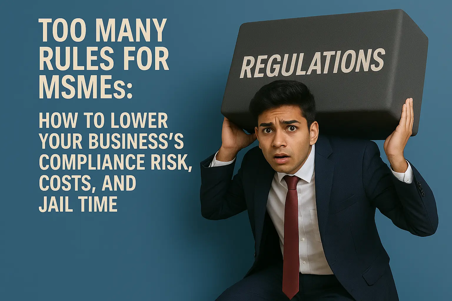 Regulatory Overload on MSMEs: How to Cut Compliance Risk, Costs and Jail Clauses in Your Business