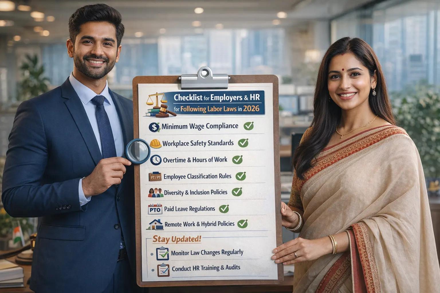 Checklist for Employers and HR to Follow Labor Laws in 2026
