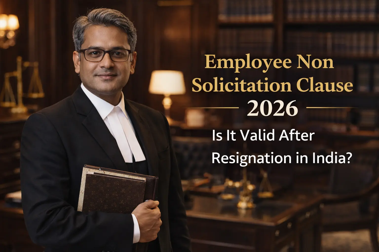 Employee Non-Solicitation Clause 2026 Is It Valid After Resignation in India