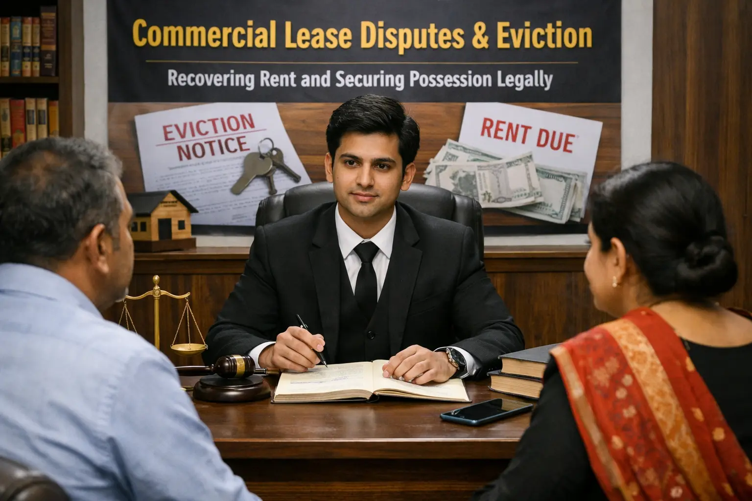 Disputes over commercial leases and evictions: getting your rent back and legally getting your property back