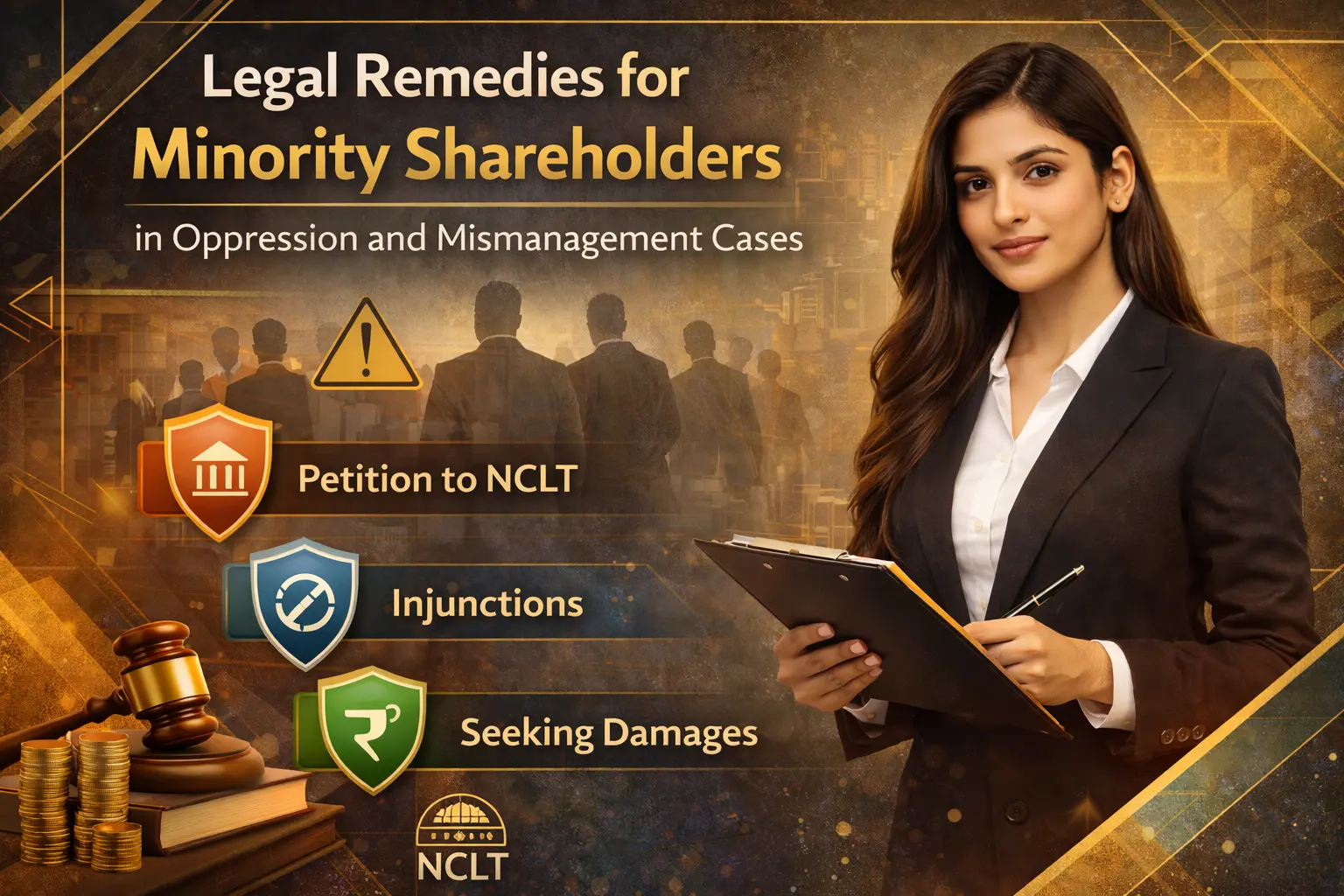 legal options for minority shareholders in cases of oppression and poor management