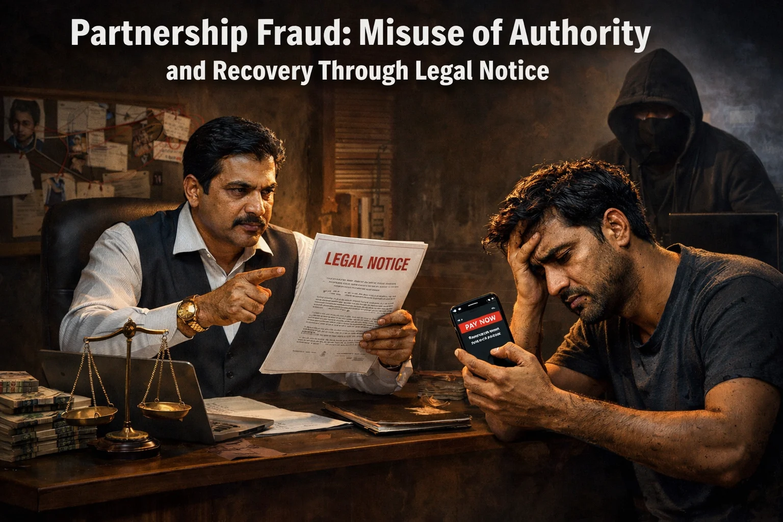 Partnership Fraud: Misuse of Authority and Recovery Through Legal Notice