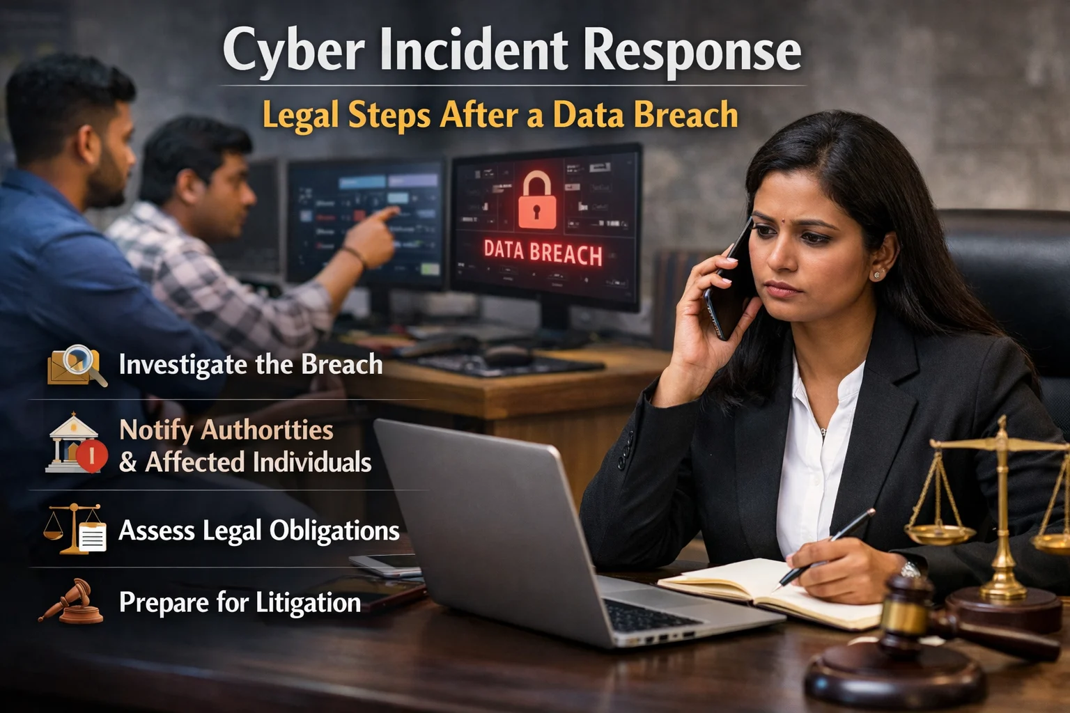 Cyber Incident Response Legal Steps After a Data Breach