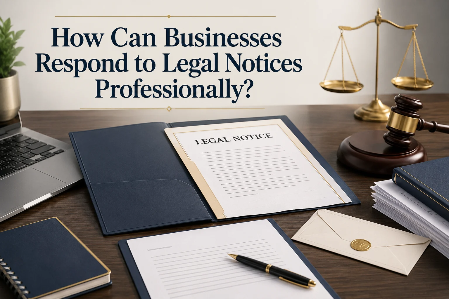 How Can Businesses Respond to Legal Notices Professionally?