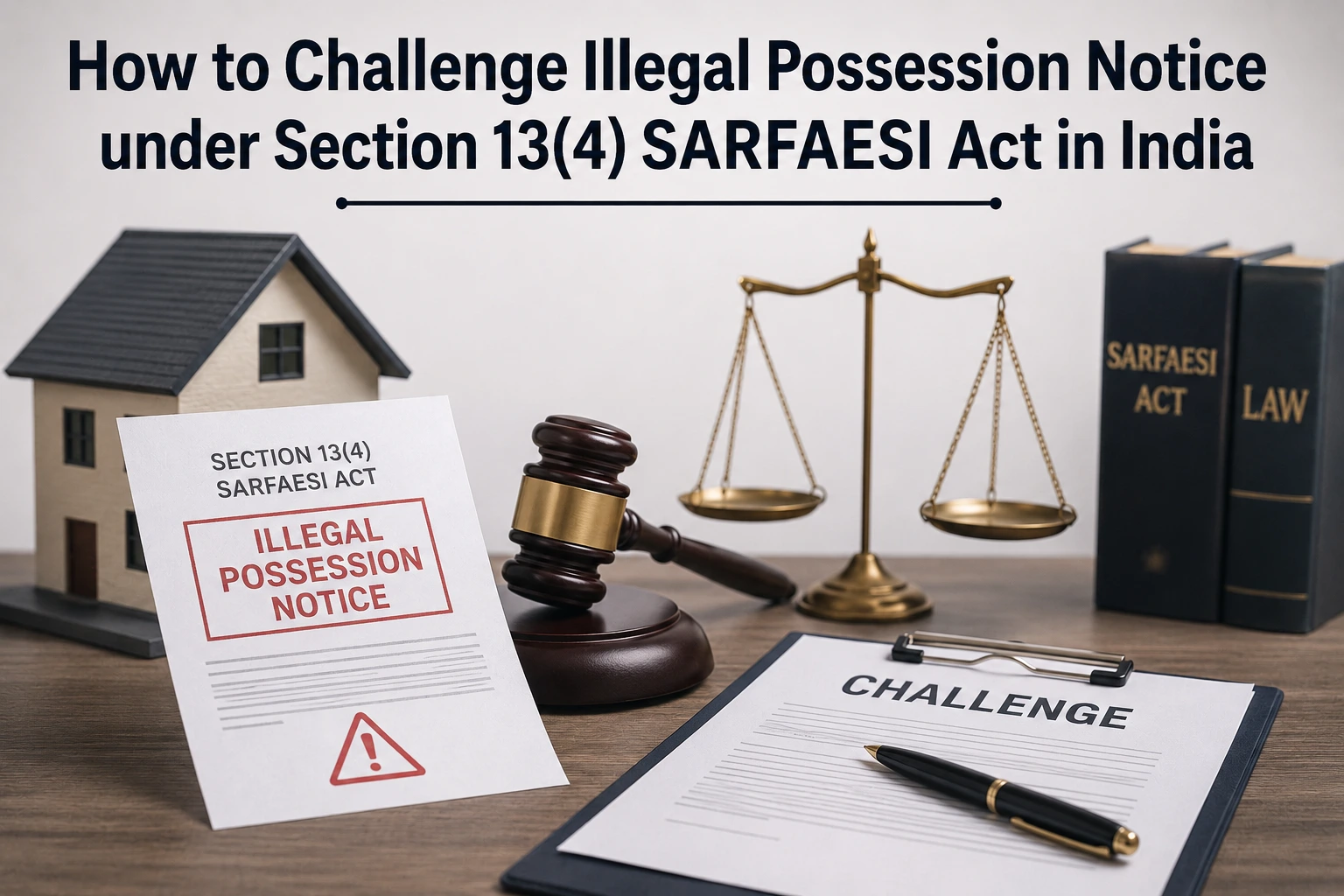 How to Challenge Illegal Possession Notice under Section 13(4) SARFAESI Act in India