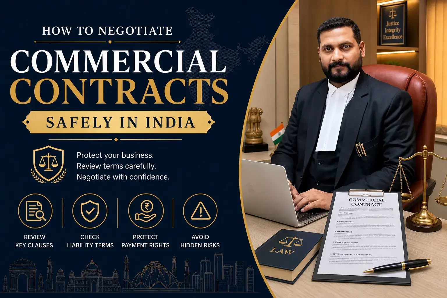 How to Negotiate Commercial Contracts Safely in India