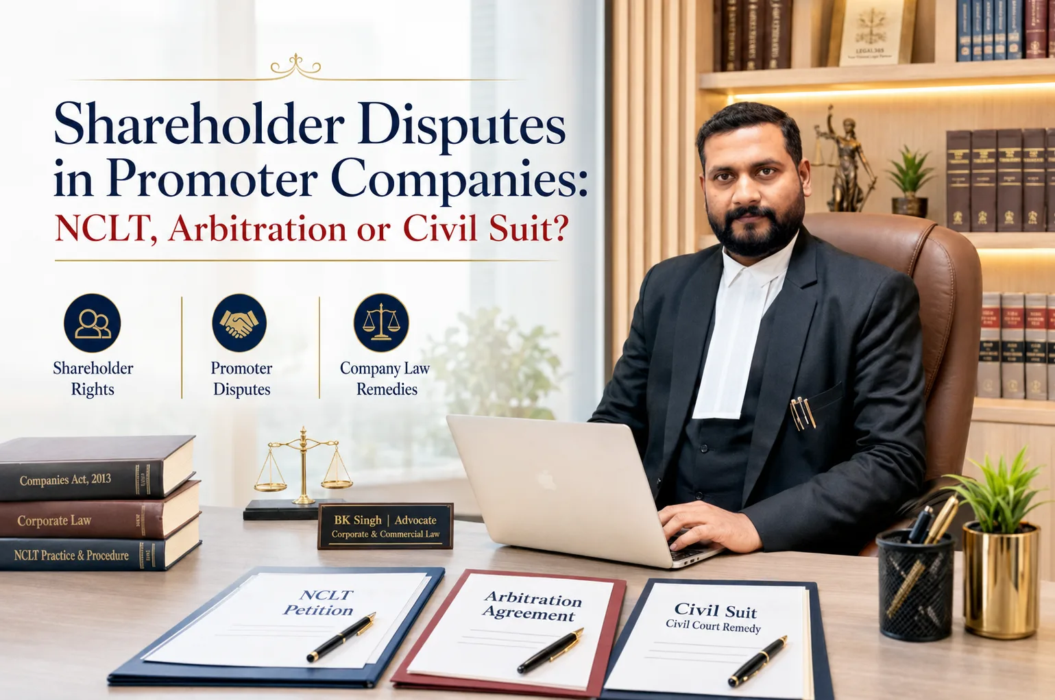 Shareholder Disputes in Promoter Companies: NCLT, Arbitration or Civil Suit?