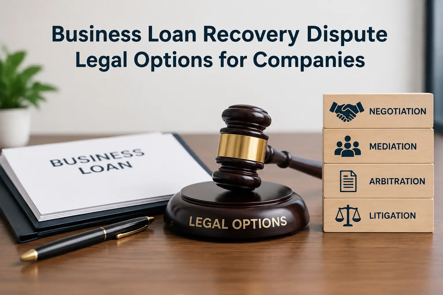 Business Loan Recovery Dispute Legal Options for Companies