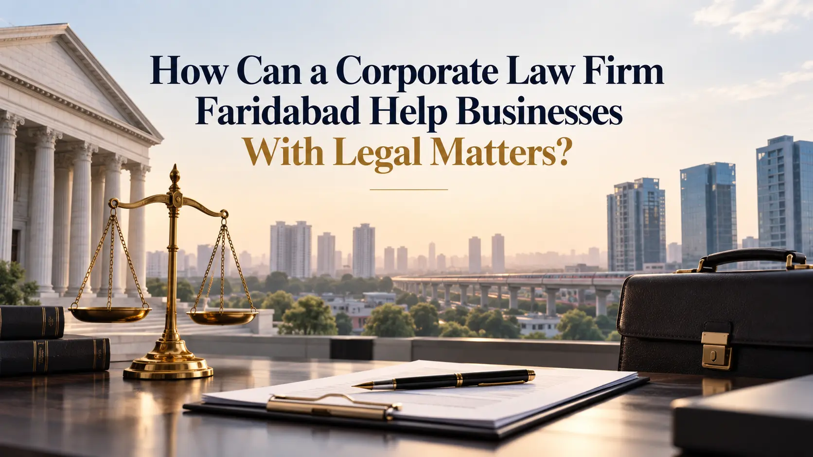 How Can a Corporate Law Firm Faridabad Help Businesses With Legal Matters?