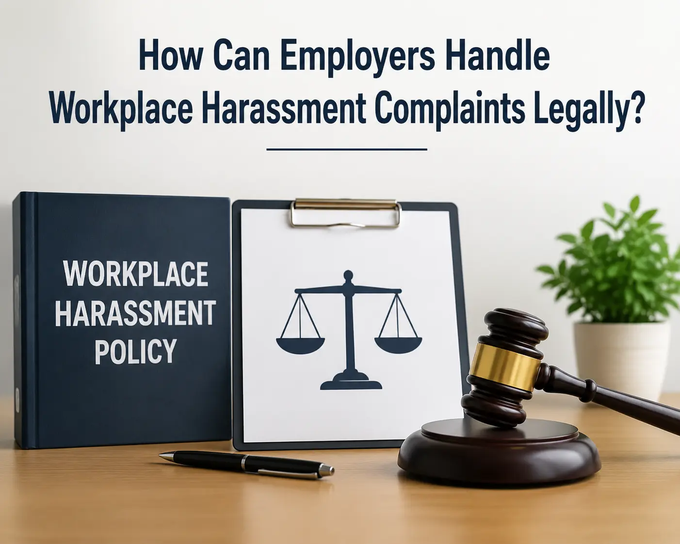 How Can Employers Handle Workplace Harassment Complaints Legally?