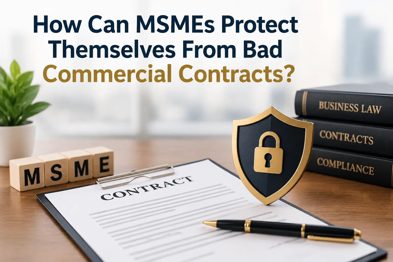 How Can MSMEs Protect Themselves From Bad Commercial Contracts?