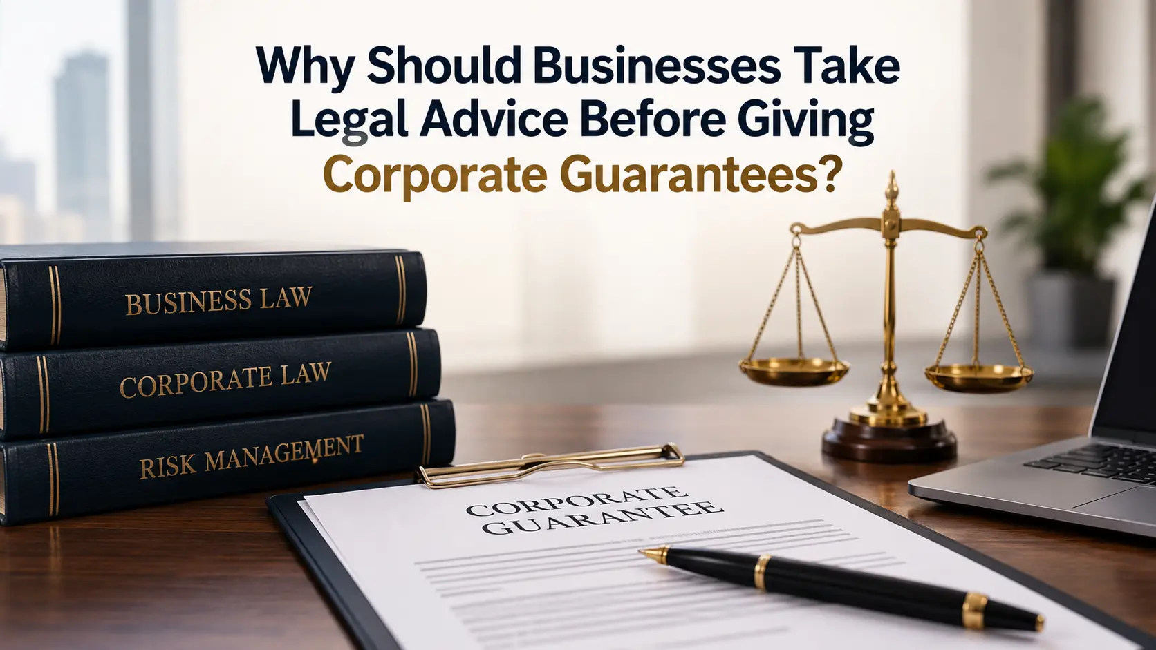 Why Should Businesses Take Legal Advice Before Giving Corporate Guarantees?