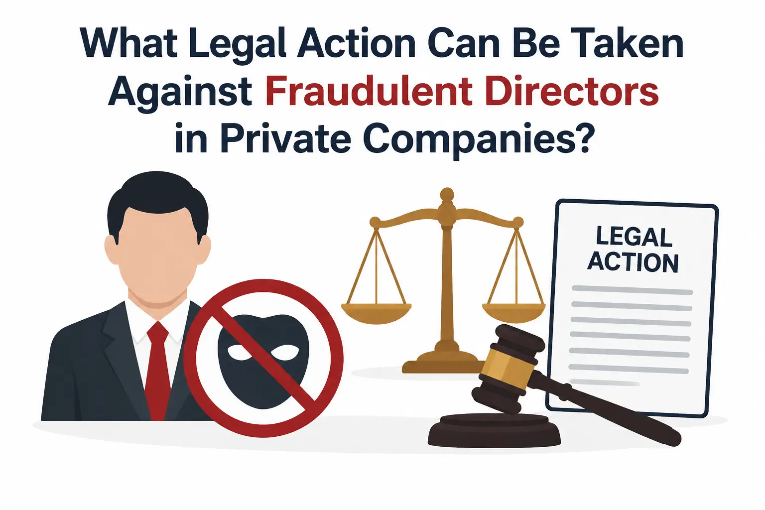 What Legal Action Can Be Taken Against Fraudulent Directors in Private Companies?