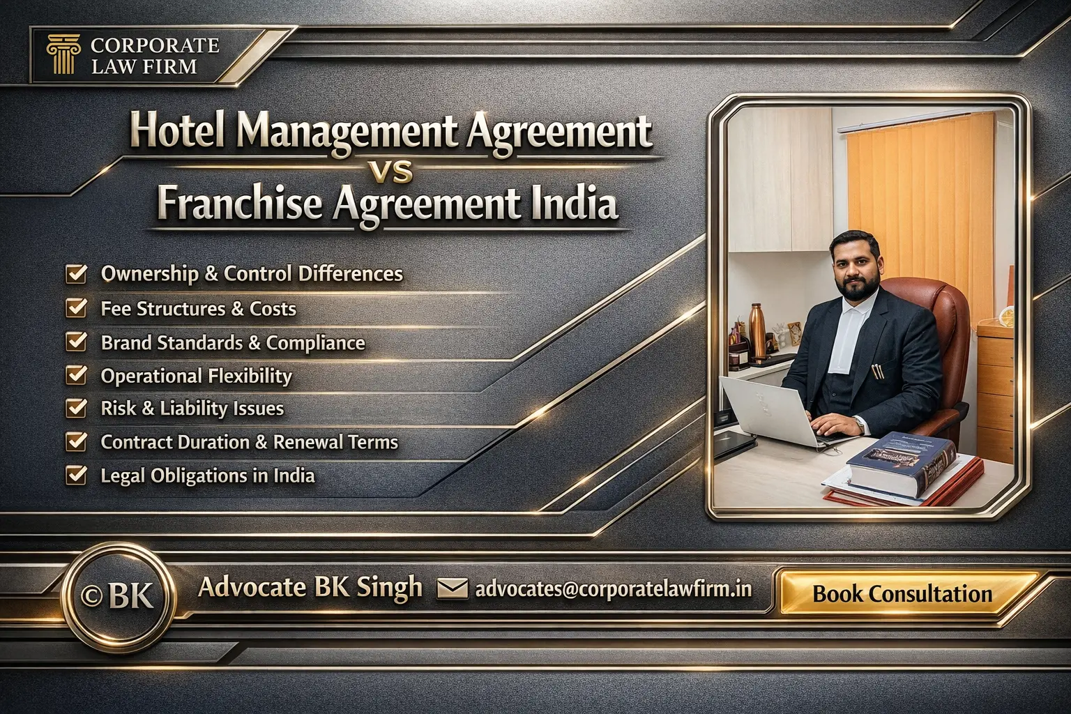 Hotel Management Agreement vs Franchise Agreement India