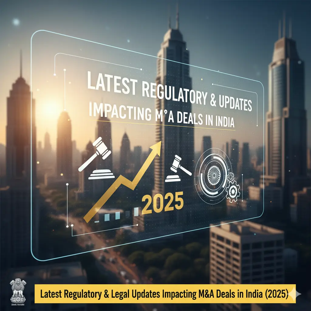 Latest Regulatory & Legal Updates Impacting M&A Deals in India (2025)