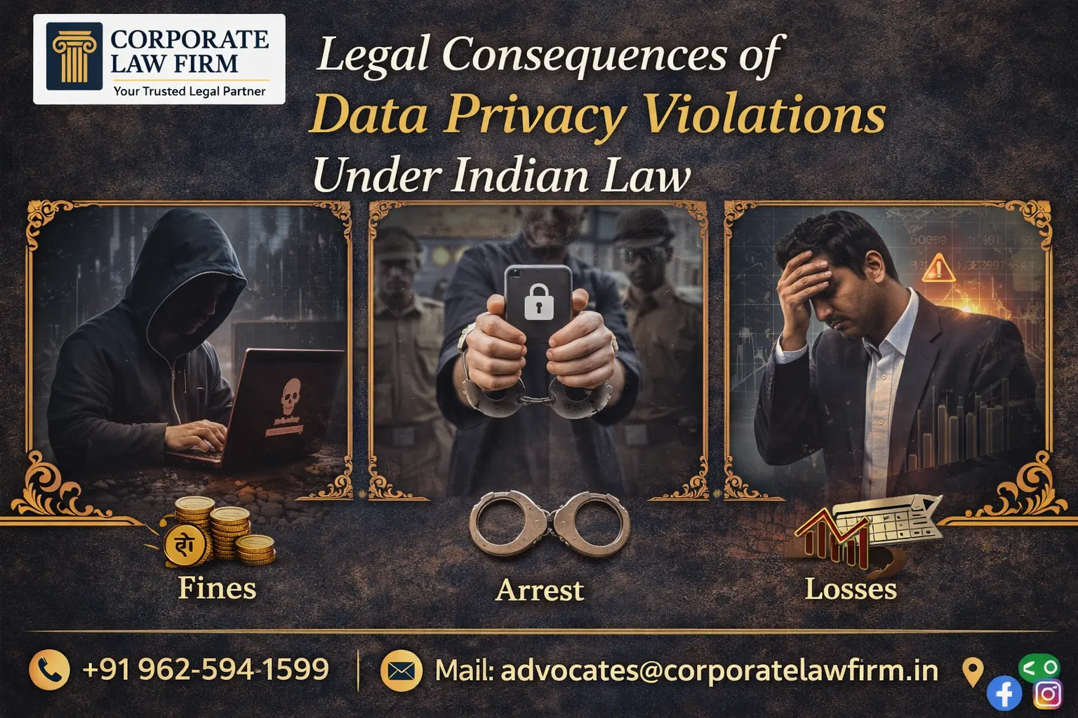 Legal Consequences of Data Privacy Violations Under Indian Law