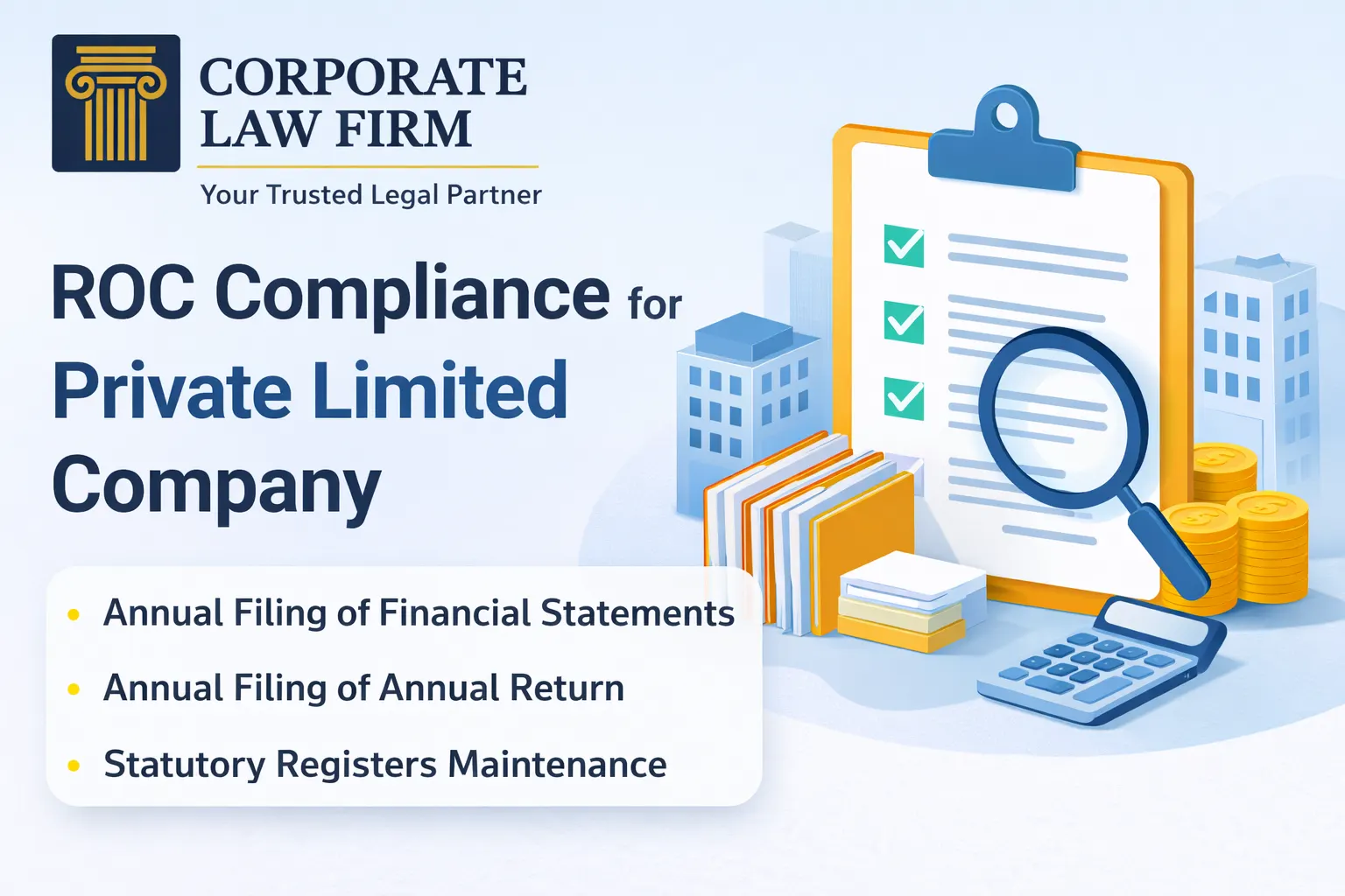 ROC compliance for private limited company
