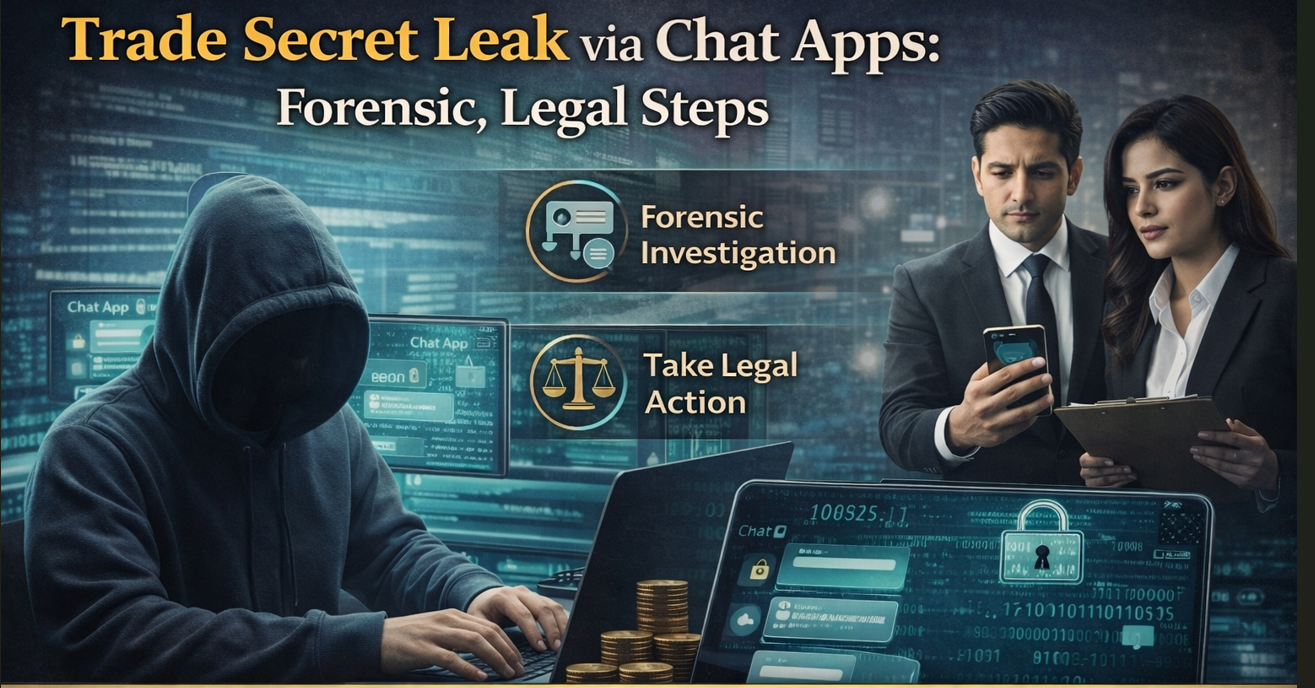 Trade Secret Leak via Chat Apps: Forensic, Legal Steps